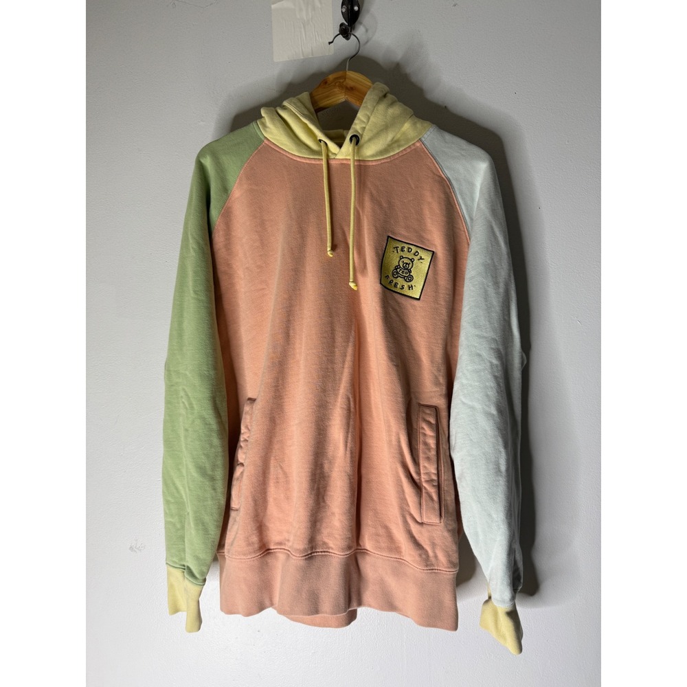 Teddy Fresh Colorblock Hoodie XL Pullover